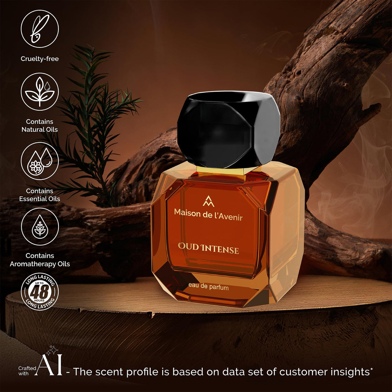MAISON DE L'AVENIR OUD INTENSE EDP 3.4 U-1