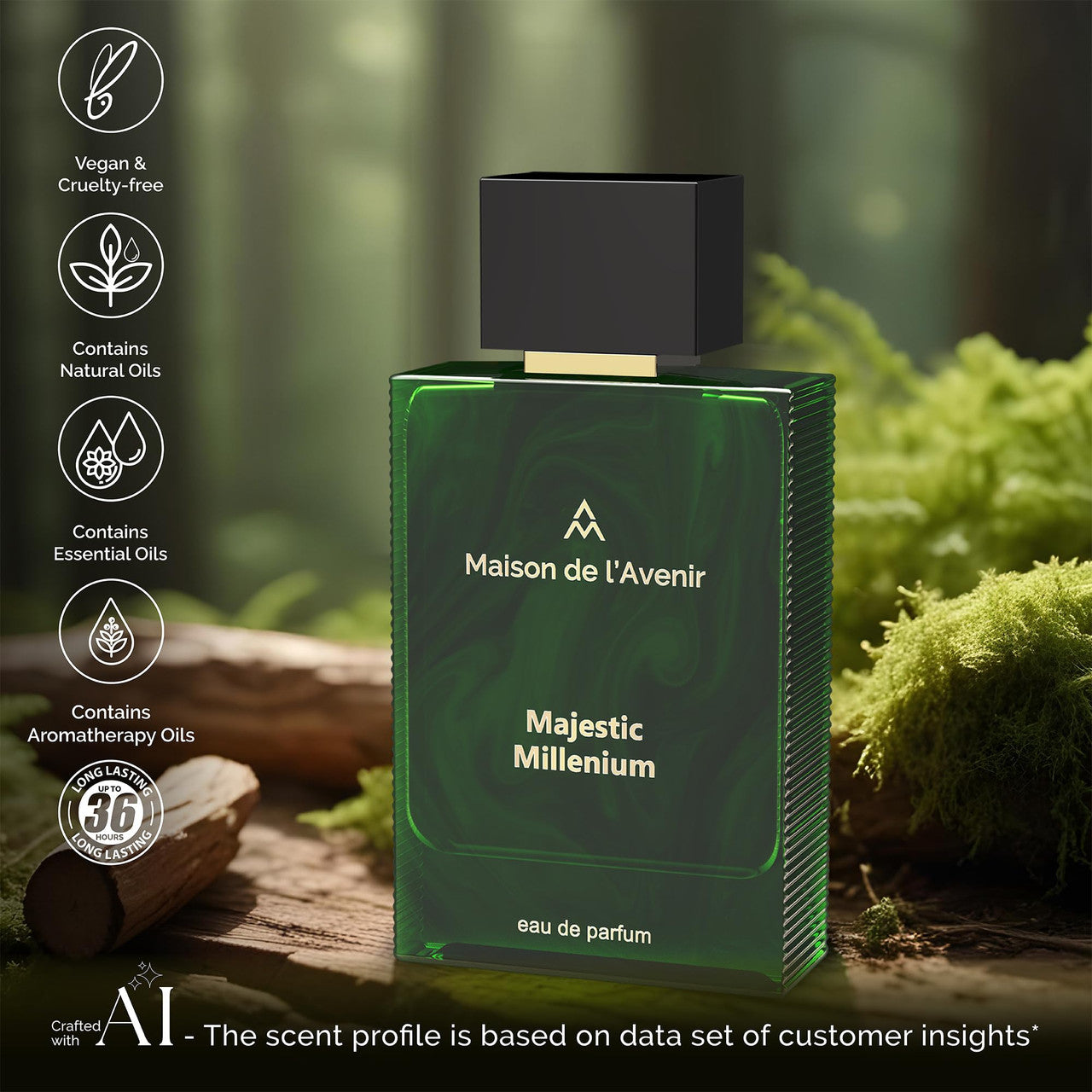 MAISON DE L'AVENIR MAJESTIC MILLENIUM EDP 3.4 U-1