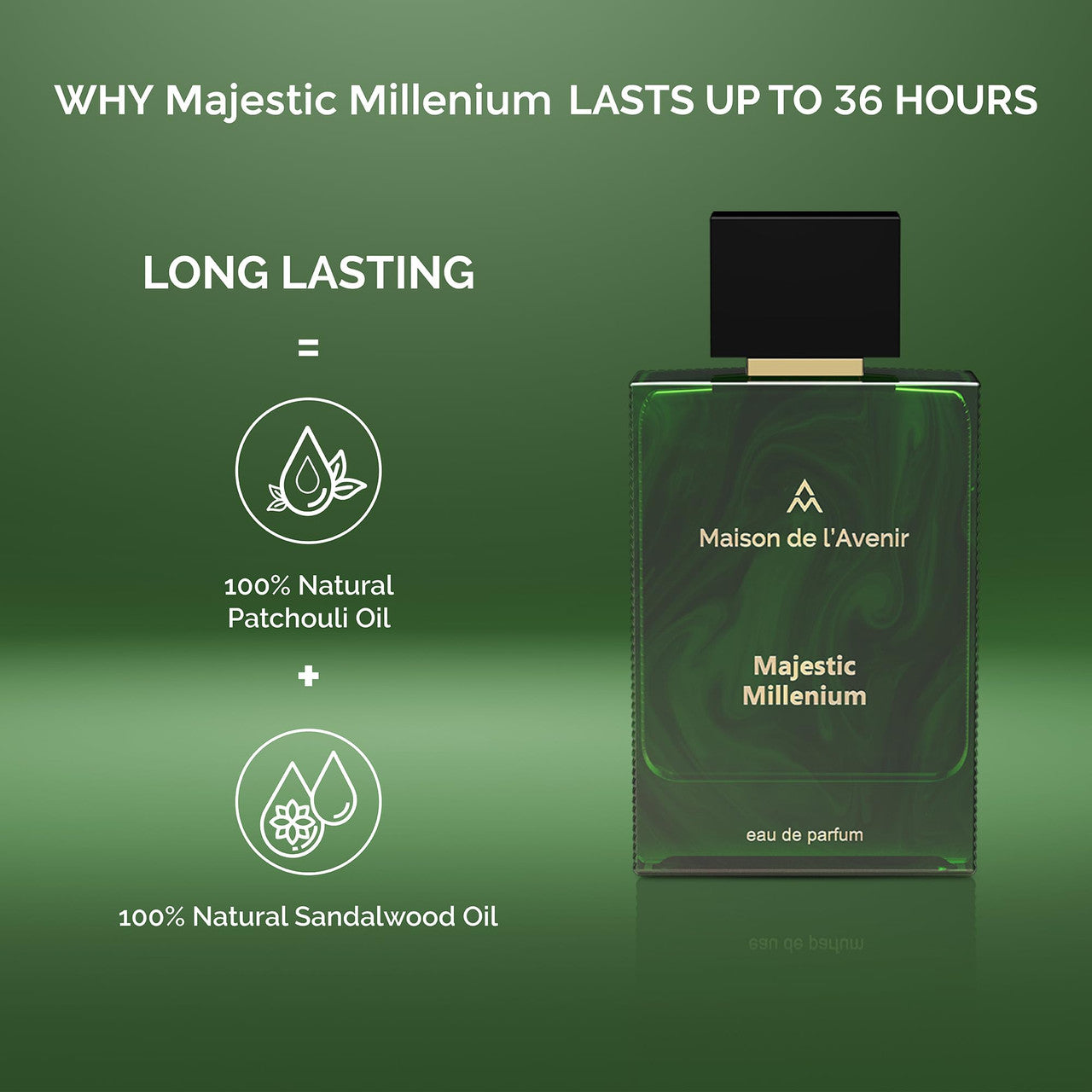 MAISON DE L'AVENIR MAJESTIC MILLENIUM EDP 3.4 U-5