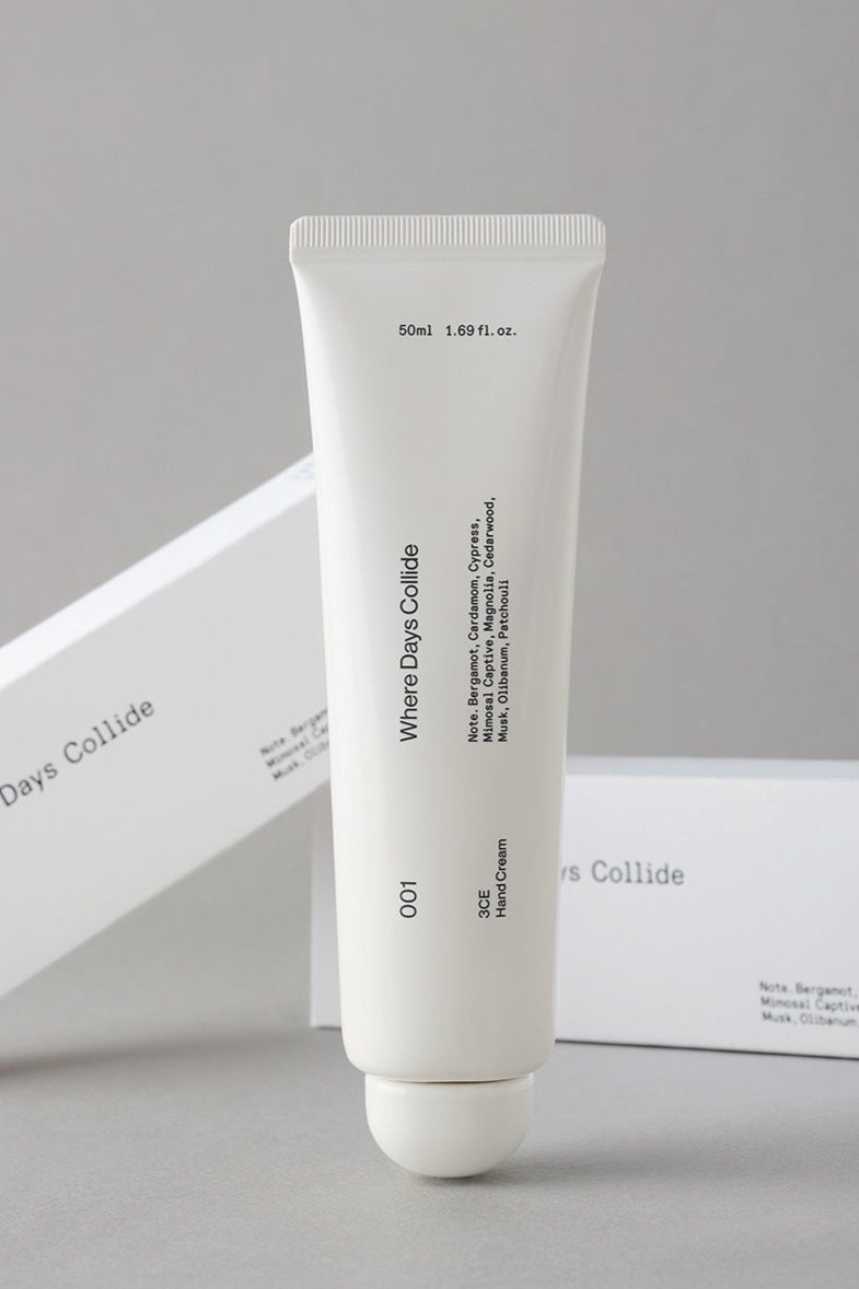 Crème Mains 3CE 50ml #WHERE DAYS COLLIDE