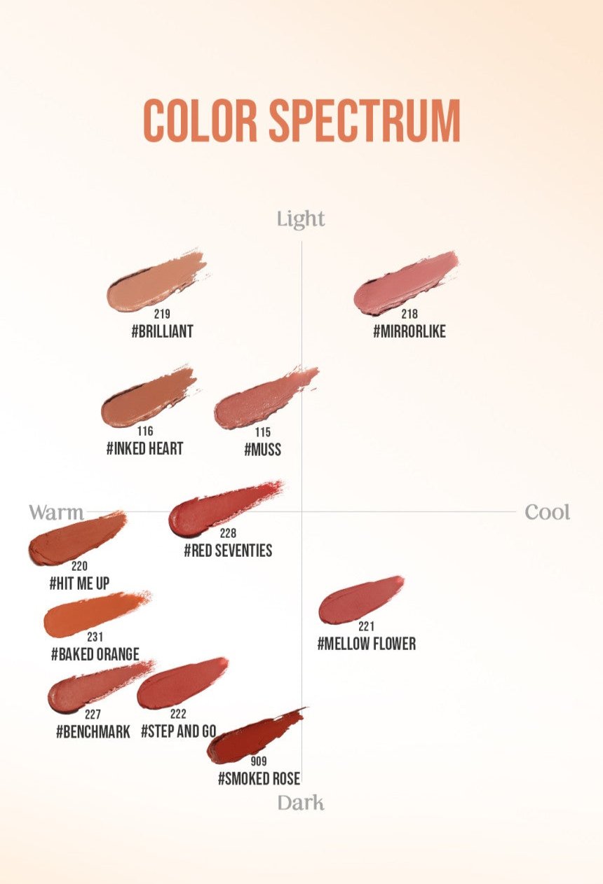 3CE Mood Recipe Matte Lip Color 3.5g #228 RED SEVENTIES