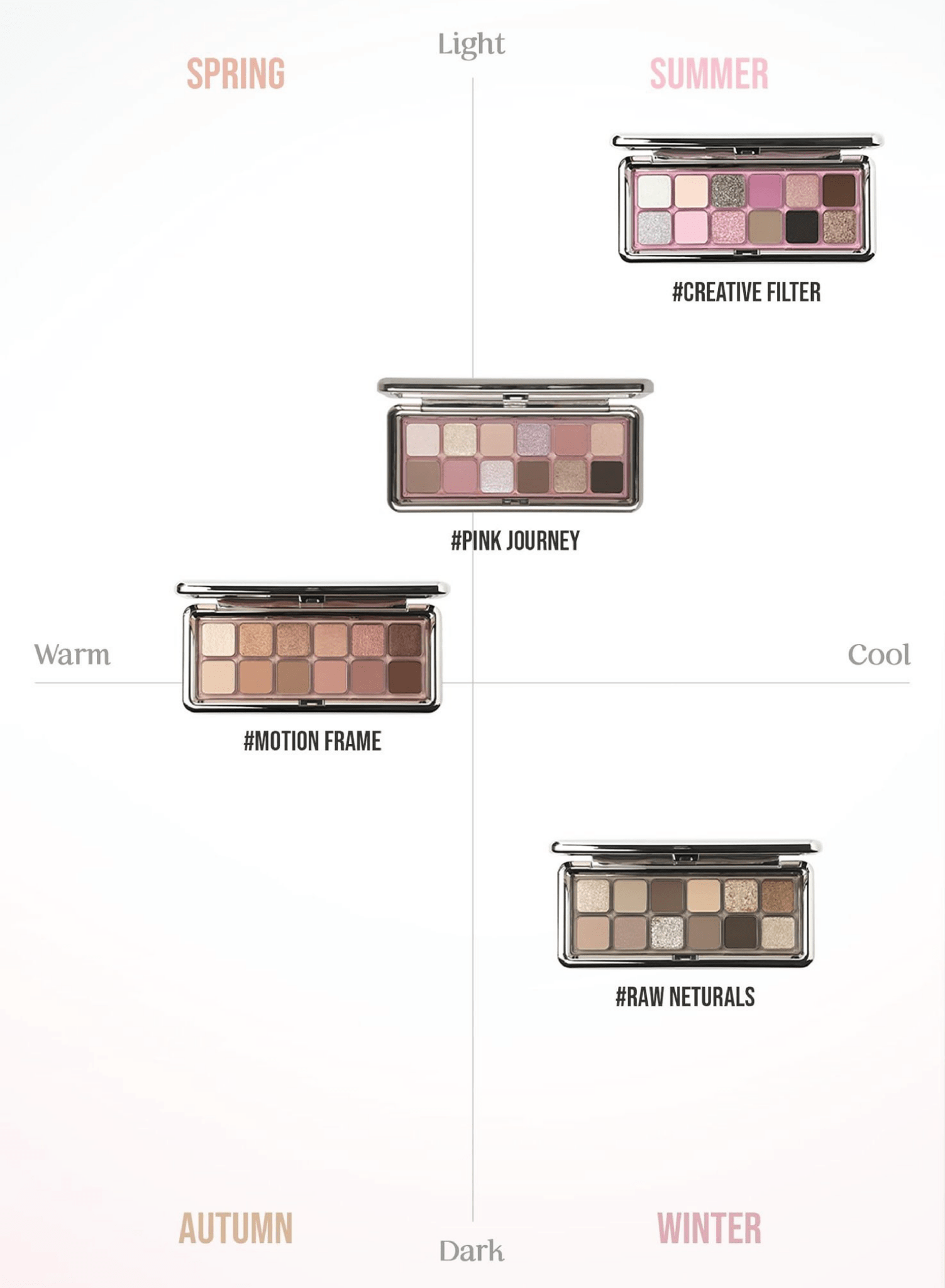 3CE New Take Eyeshadow Palette 9.5g (5colors) - JOSEPH BEAUTY
