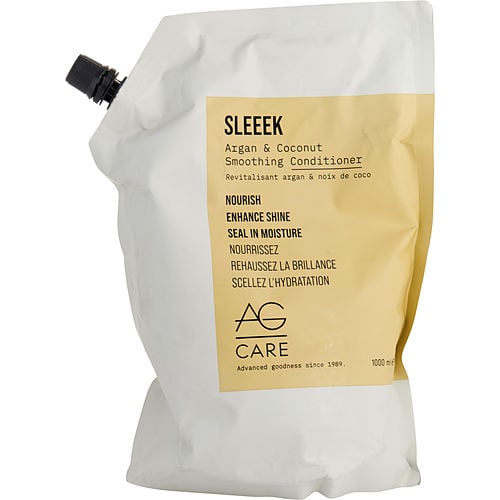 Ag Hair Care Ag Hair Care Sleeek Argan & Coconut Conditioner (New Packaging) 33.8 Oz