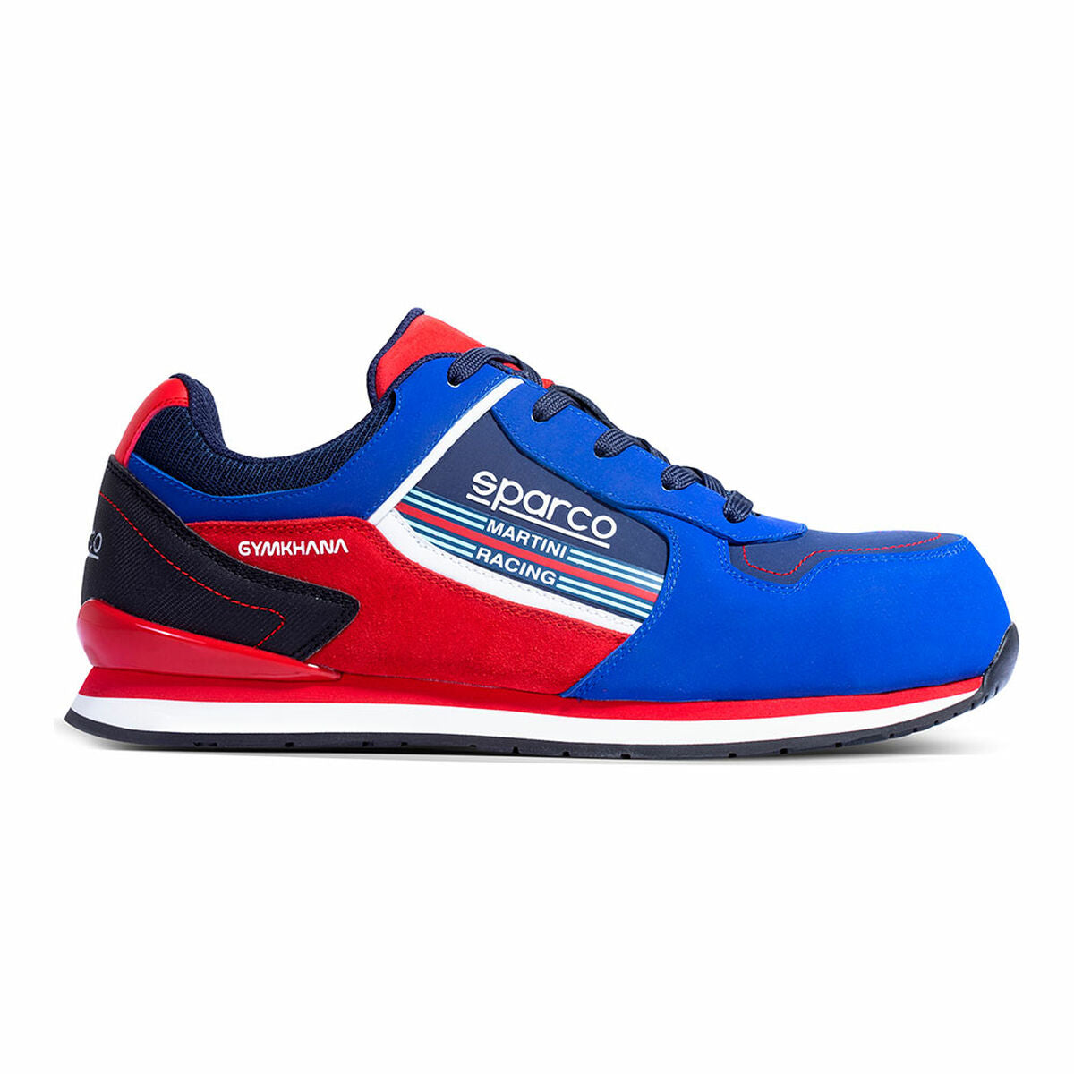 Safety shoes Sparco Ndis Scarpa Gymkhana Martini Racing S3 ESD Blue Red