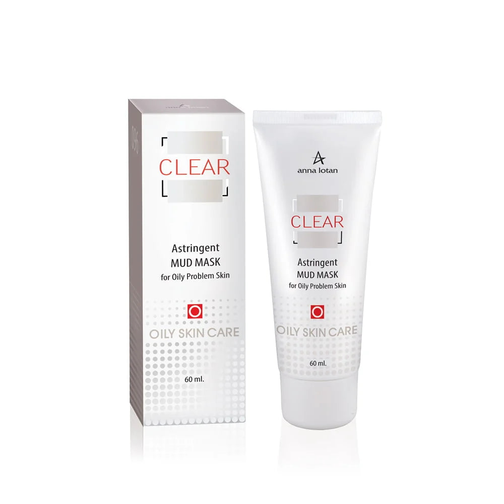 Anna Lotan Clear - Astringent Mud Mask 60ml / 2oz