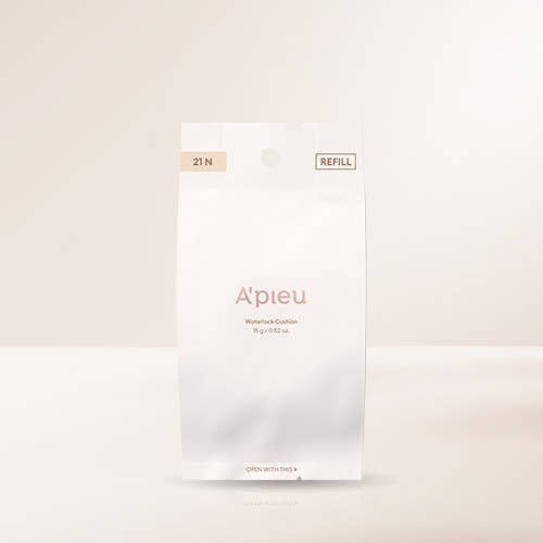 A'pieu Waterlock Cushion SPF50+ PA++++ 15g (Refill) #21 Light Beige