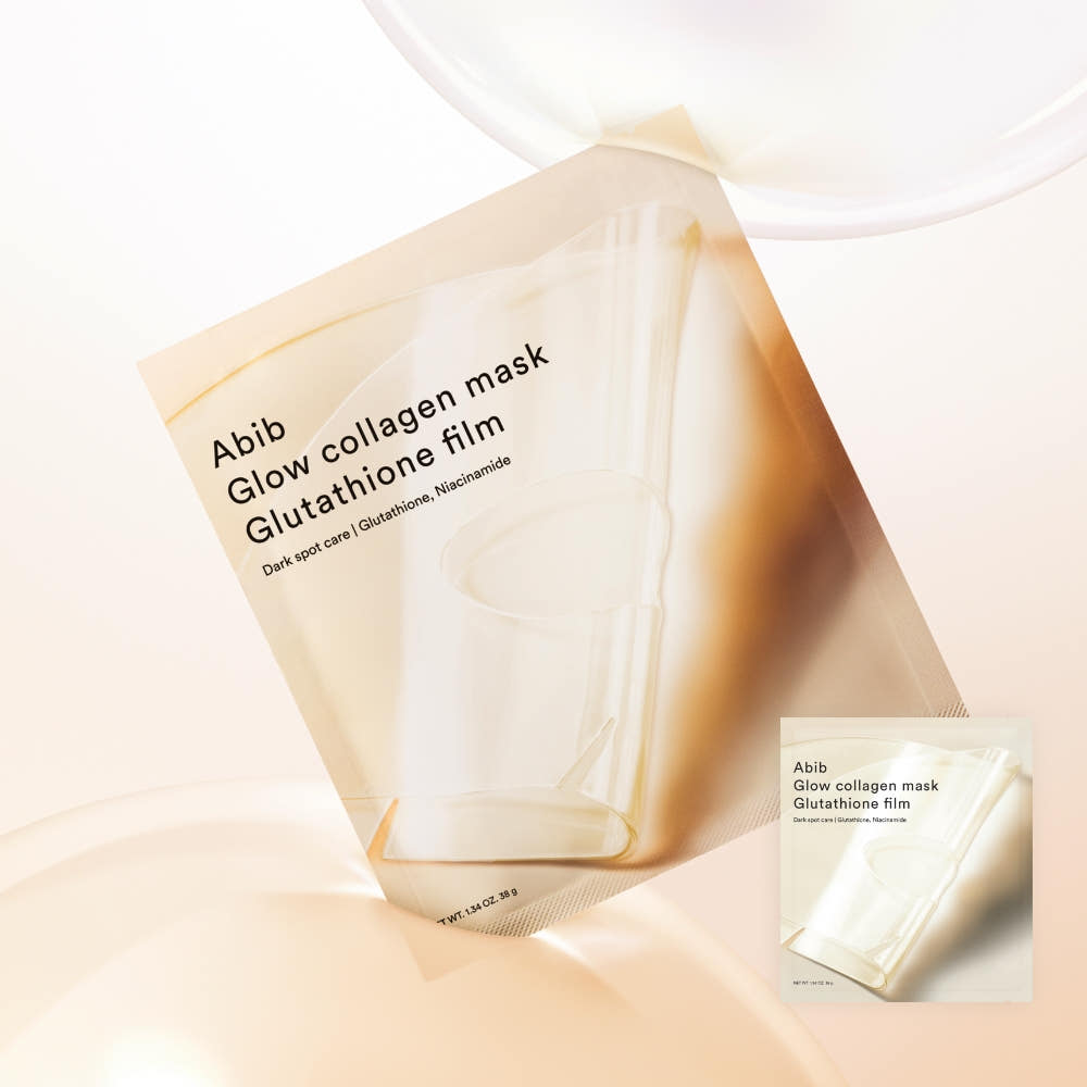 Abib Glow Collagen Mask Glutathione Film 38g X 4ea