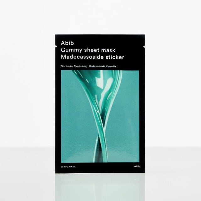 Abib Gummy Sheet Mask Madecassoside Sticker 27ml X 10ea