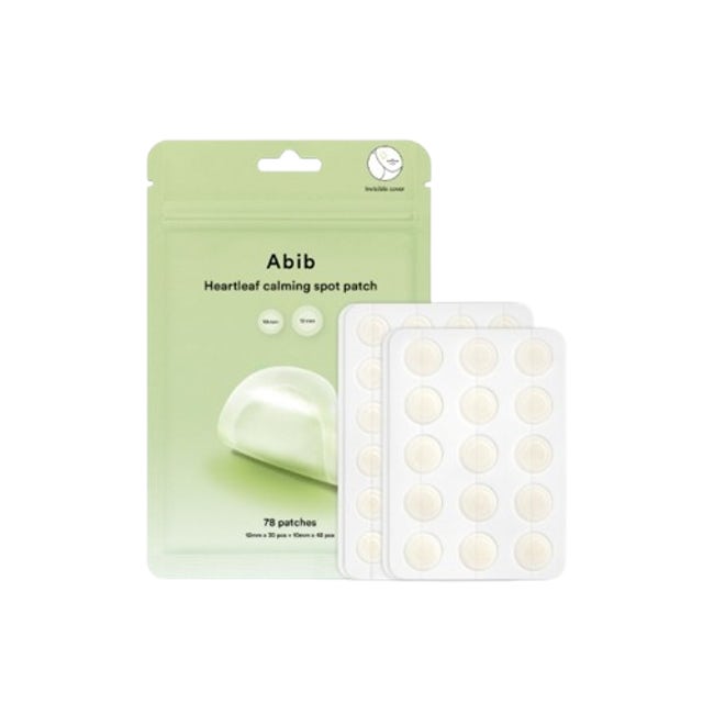 Abib Heartleaf Calming Spot Patch 78 Patches (10mmX48ea + 12mmX30ea)