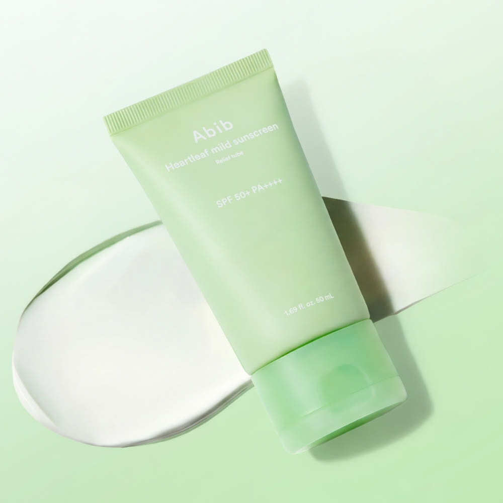 Abib Heartleaf Mild Sunscreen Relief Tube SPF50+ PA++++ 50ml
