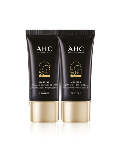 AHC Masters Aqua Rich Sun Cream (SPF50+/PA++++) 30ml+30ml Double Set