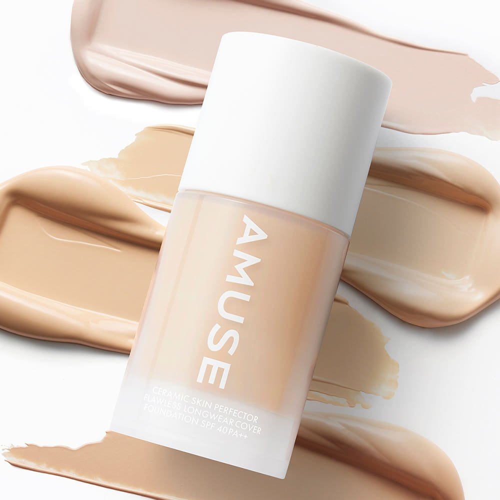 AMUSE Ceramic Skin Perfector Foundation SPF40 PA++ 30ml (4 Colors) - JOSEPH BEAUTY