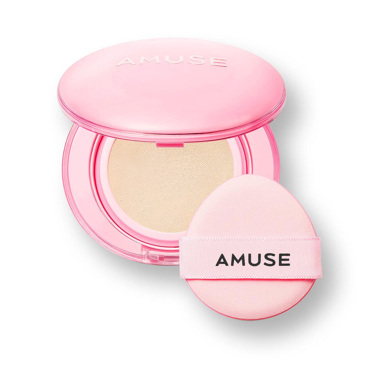 AMUSE Dew Power Vegan Cushion SPF 50+ PA++++ 15g (4 Colors) - JOSEPH BEAUTY