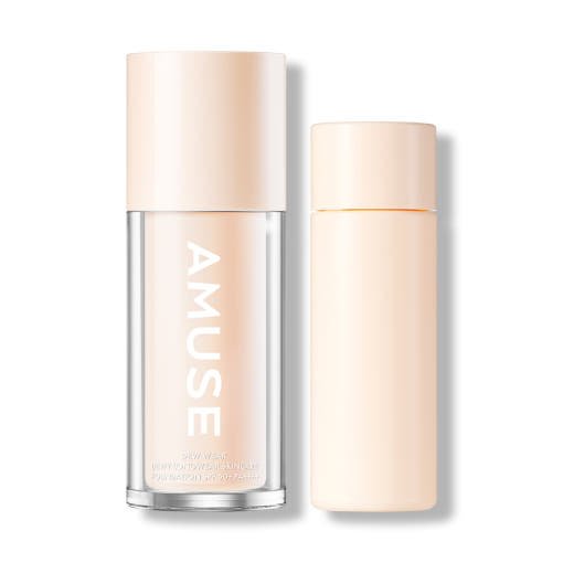 AMUSE Dew Wear Foundation SPF50+ PA++++ SET 35ml + 35ml(Refill) (4 Colors) - JOSEPH BEAUTY