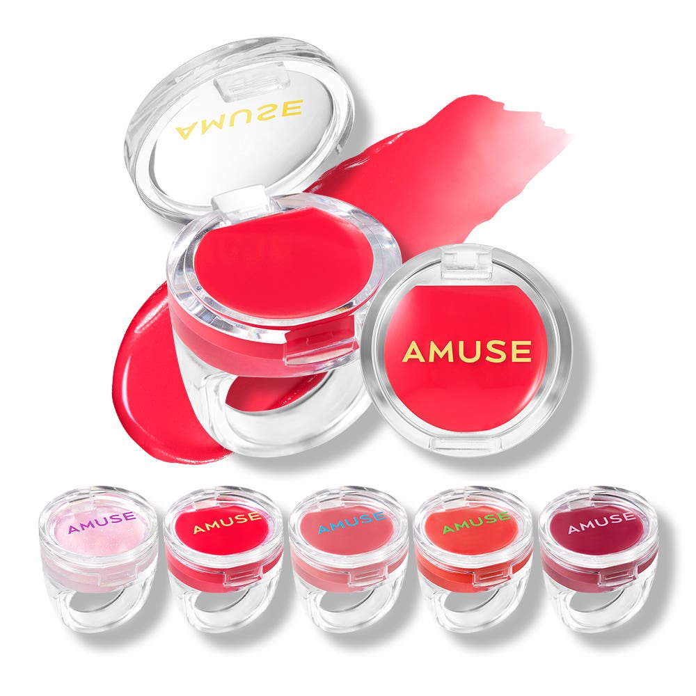 AMUSE Ring Lip Balm 0.9g (5 Colors) - JOSEPH BEAUTY