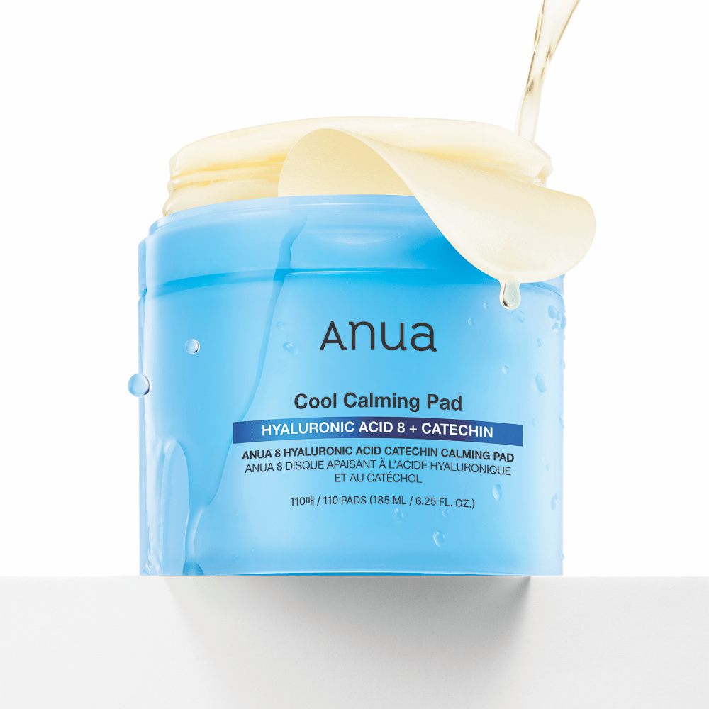 Anua 8 Hyaluronic Acid Catechin Calming Pad 185ml/110ea - JOSEPH BEAUTY