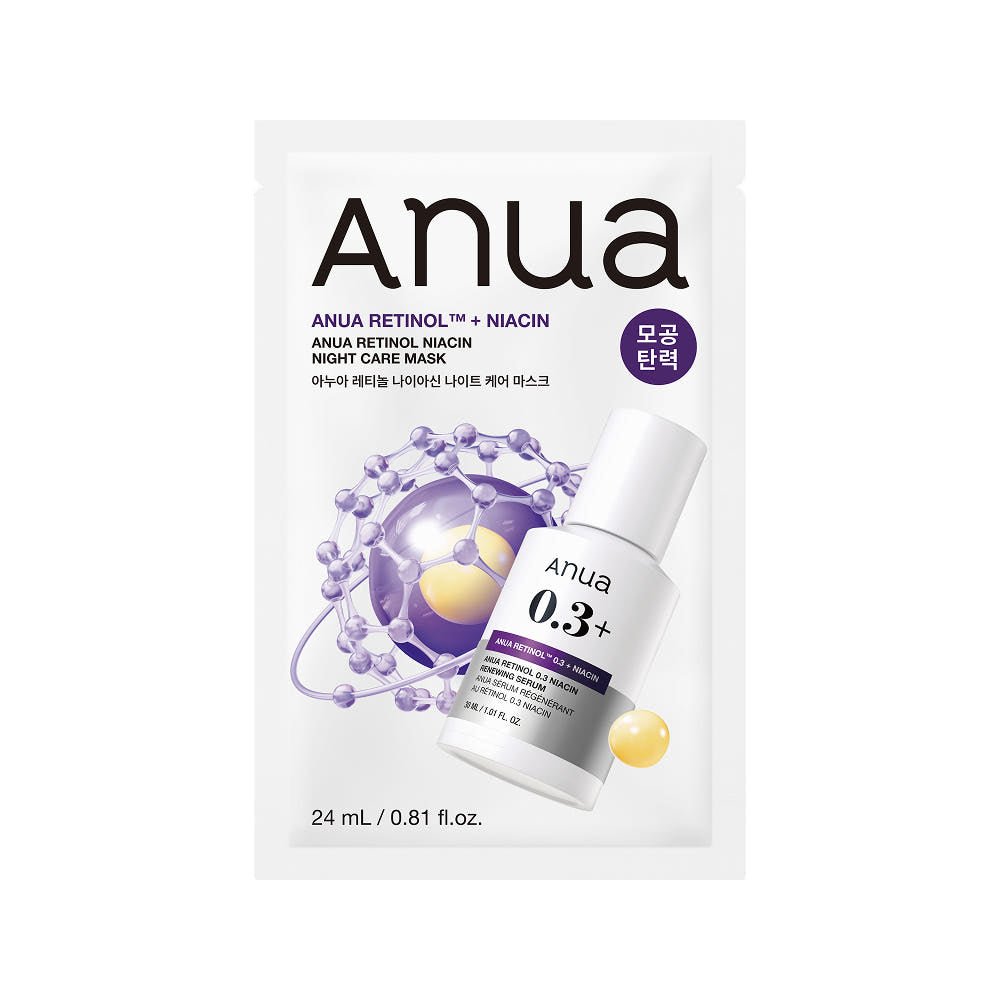 Anua Retinol Niacin Night Care Mask 24ml X 10ea - JOSEPH BEAUTY