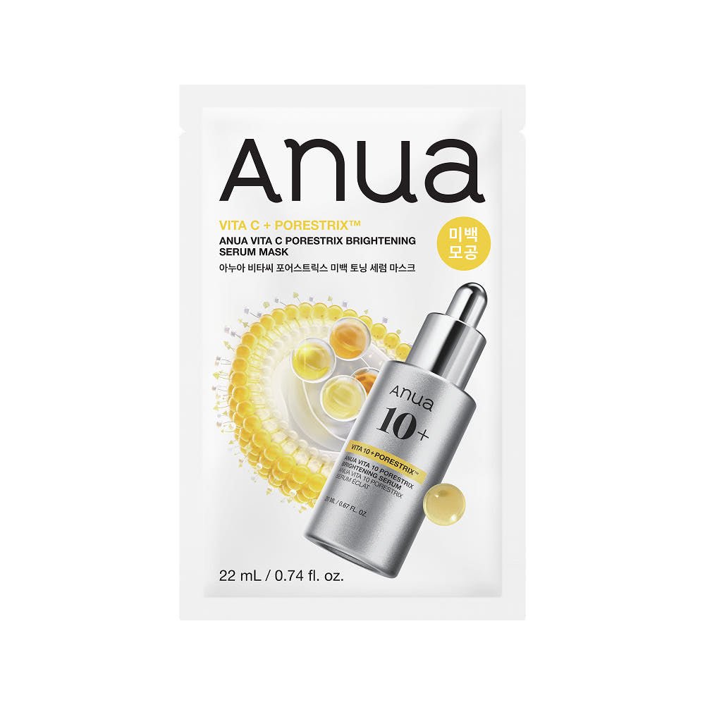 Anua Vita C Porestrix Brightening Serum Mask 22ml X 10ea - JOSEPH BEAUTY