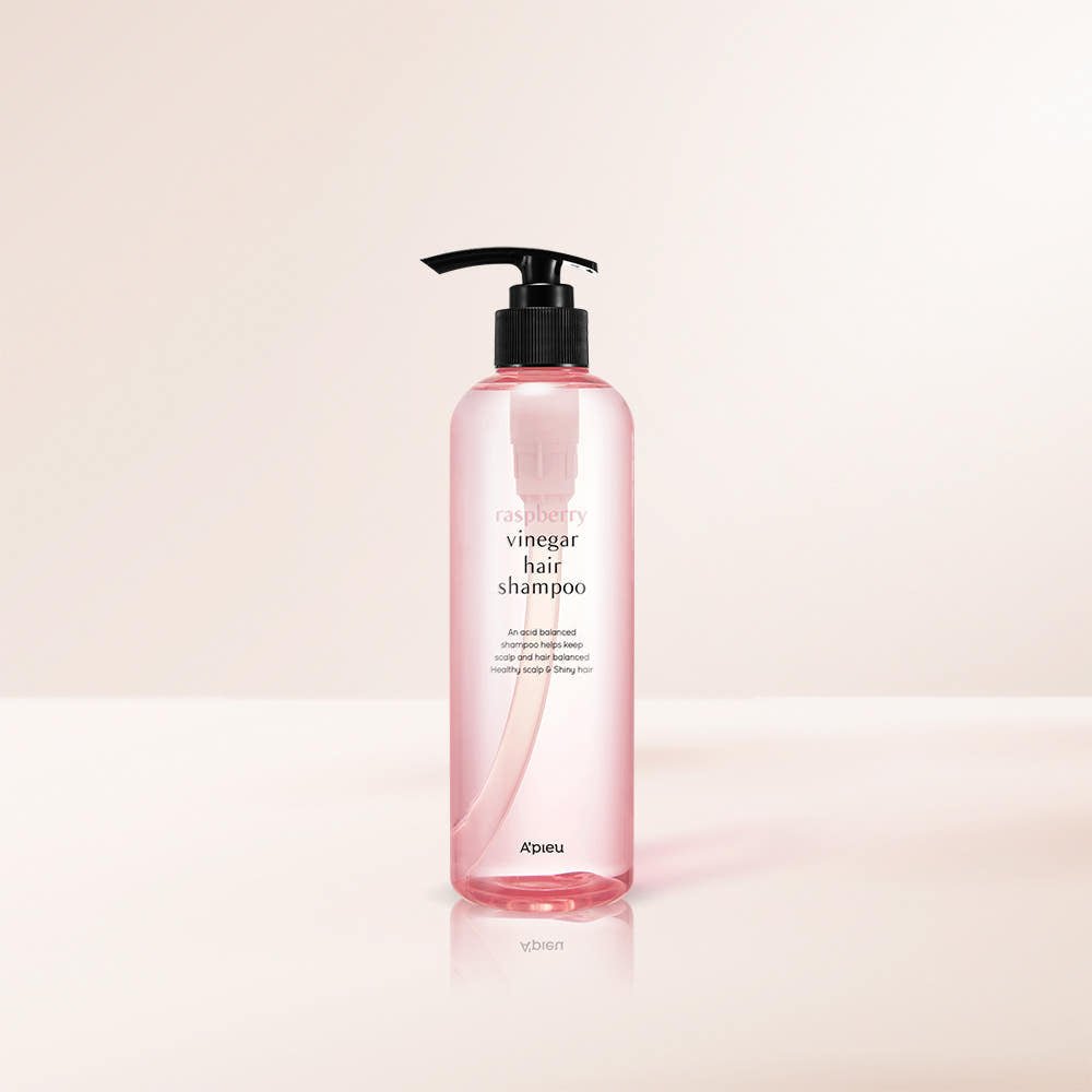 A'pieu Raspberry Vinegar Hair Shampoo 500ml - JOSEPH BEAUTY