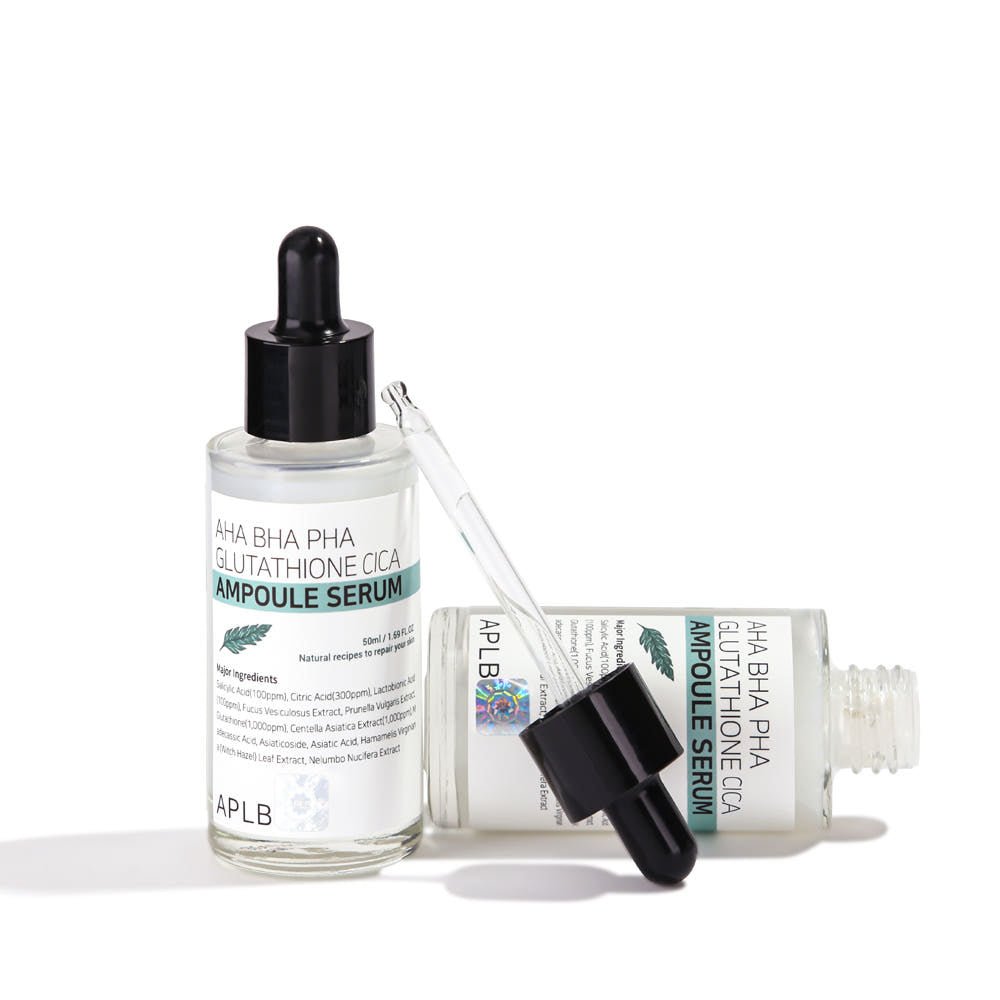APLB AHA BHA PHA Glutathione Cica Ampoule Serum 50ml - JOSEPH BEAUTY