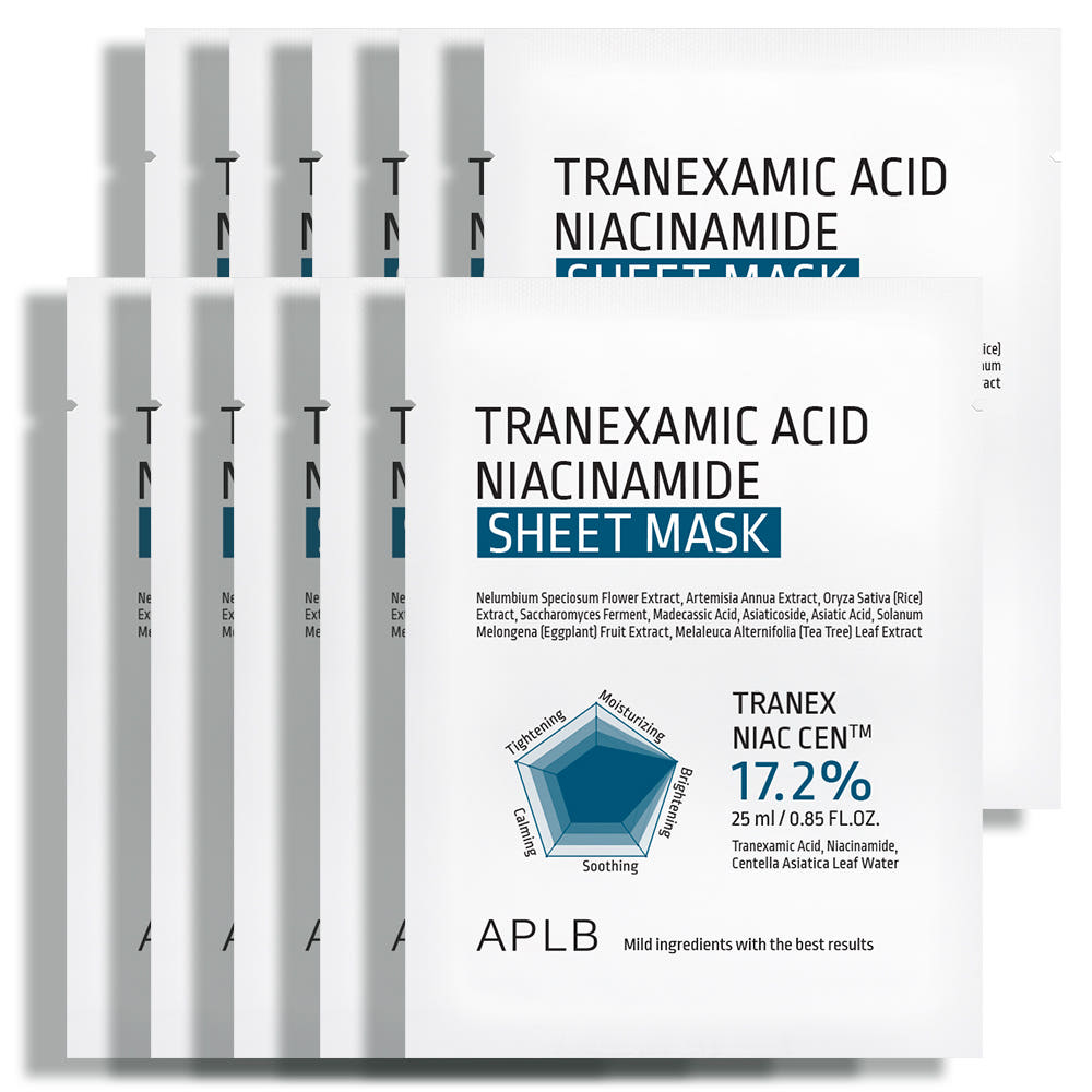 APLB Tranexamic Acid Niacinamide Sheet Mask 25ml X 10ea