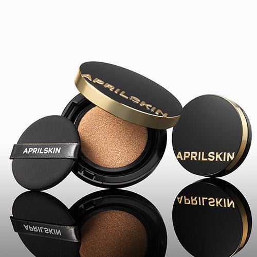 APRILSKIN Magic Snow Cushion SPF50+ PA+++ Set 15g+15g(Refill) - JOSEPH BEAUTY