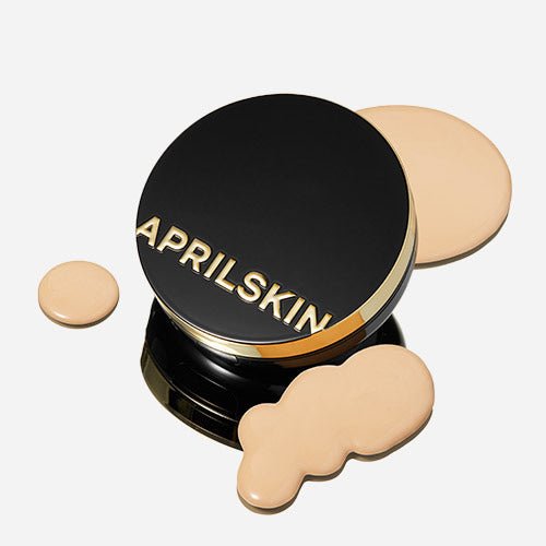 APRILSKIN Magic Snow Cushion SPF50+ PA+++ Set 15g+15g(Refill) - JOSEPH BEAUTY