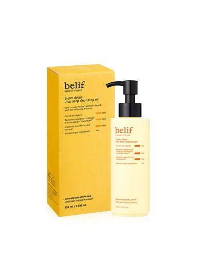 belif Super Drops Vita Deep Cleansing Oil 150ml - JOSEPH BEAUTY