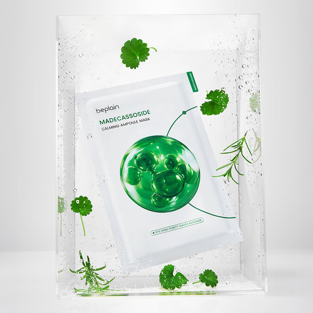 beplain Madecassoside Calming Ampoule Mask 24ml X 10ea