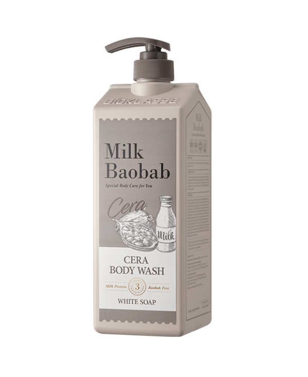 BIOKLASSE MILK BAOBAB CERA Body Wash 1200ml White Soap - JOSEPH BEAUTY