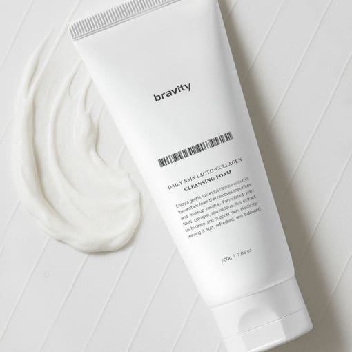 bravity Daily NMN Lacto Collagen Cleansing Foam 200g - JOSEPH BEAUTY