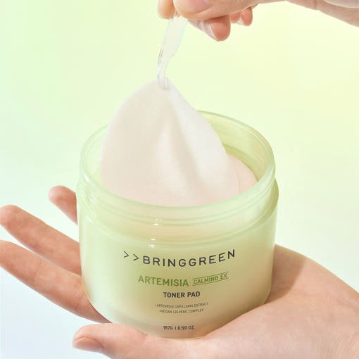BRINGGREEN Artemisia Calming EX Toner Pad 187g/75pads - JOSEPH BEAUTY