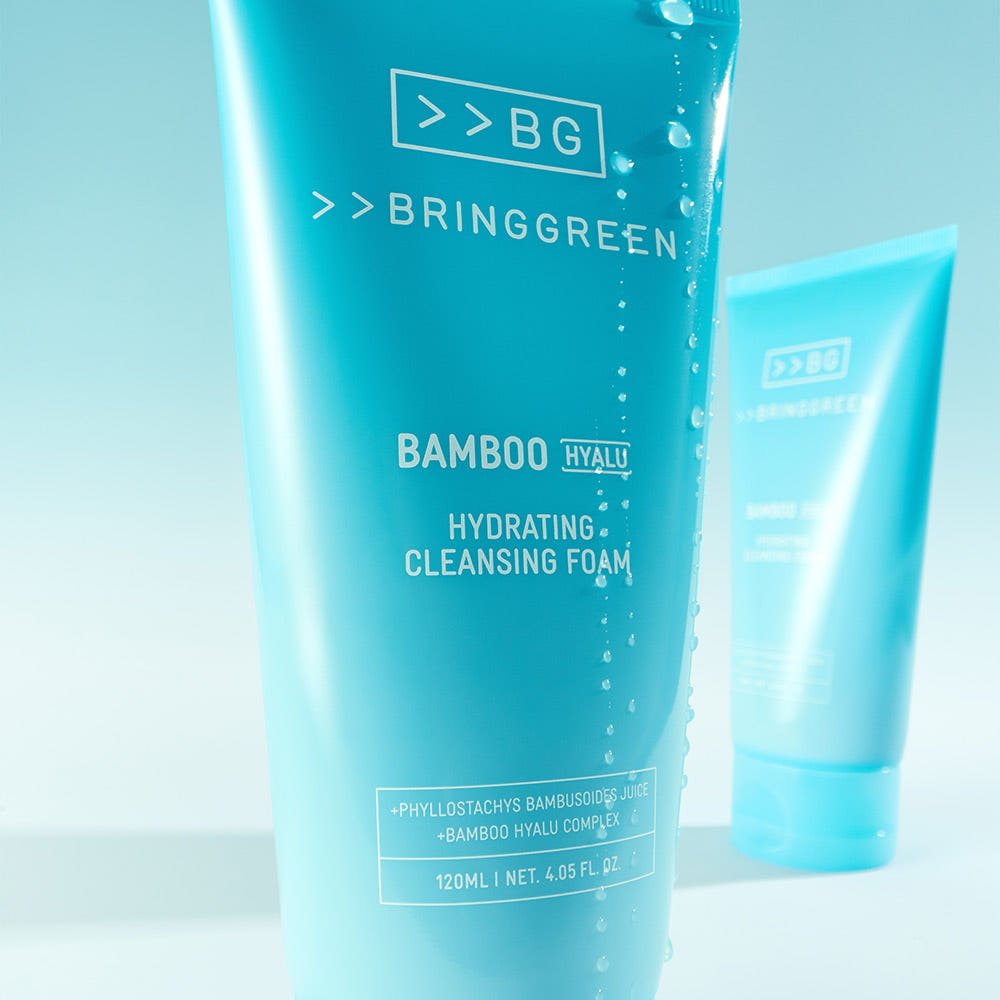 BRINGGREEN Bamboo Hyalu Hydrating Cleansing Foam 120ml - JOSEPH BEAUTY