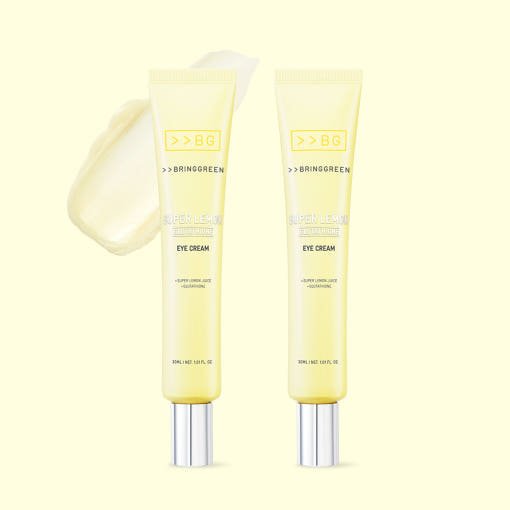 BRINGGREEN Super Lemon Glutathione Eye Cream Double Pack (30ml+30ml) - JOSEPH BEAUTY