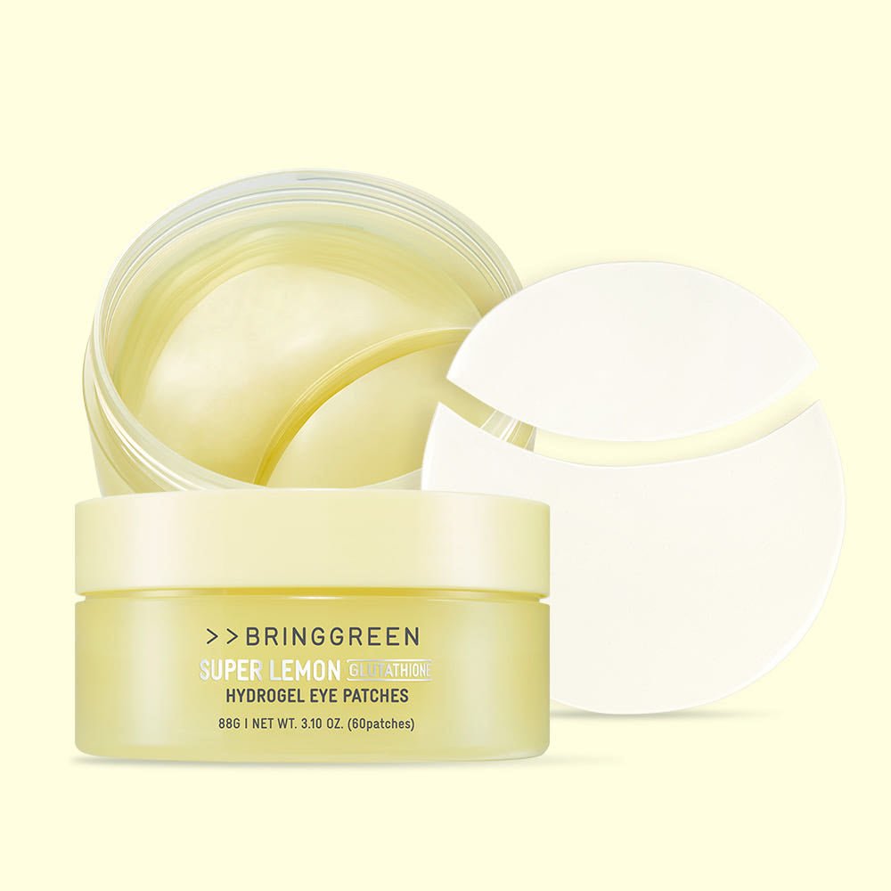 BRINGGREEN Super Lemon Glutathione Hydrogel Eye Patches 60pcs - JOSEPH BEAUTY