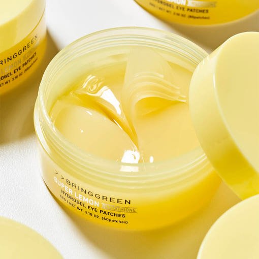 BRINGGREEN Super Lemon Glutathione Hydrogel Eye Patches 60pcs - JOSEPH BEAUTY