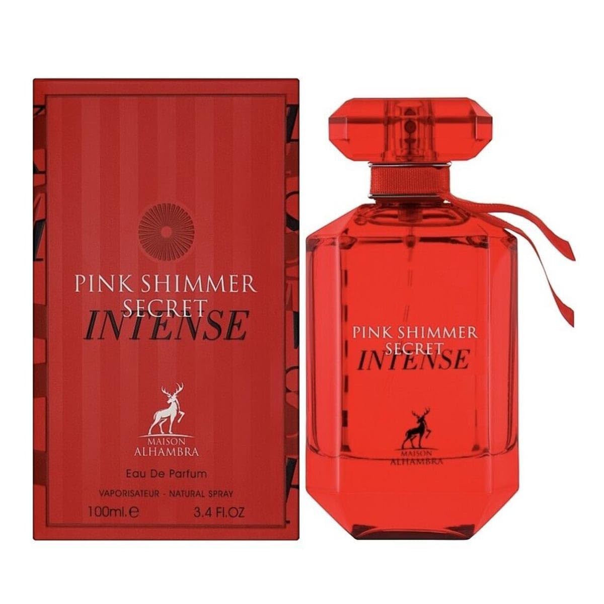 MAISON ALHAMBRA PINK SHIMMER SECRET INTENSE EDP 3.4 W-0