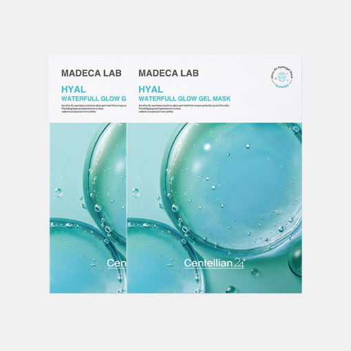 CENTELLIAN24 MADECA LAB Hyal Waterfull Glow Gel Mask 23ml X 5ea - JOSEPH BEAUTY