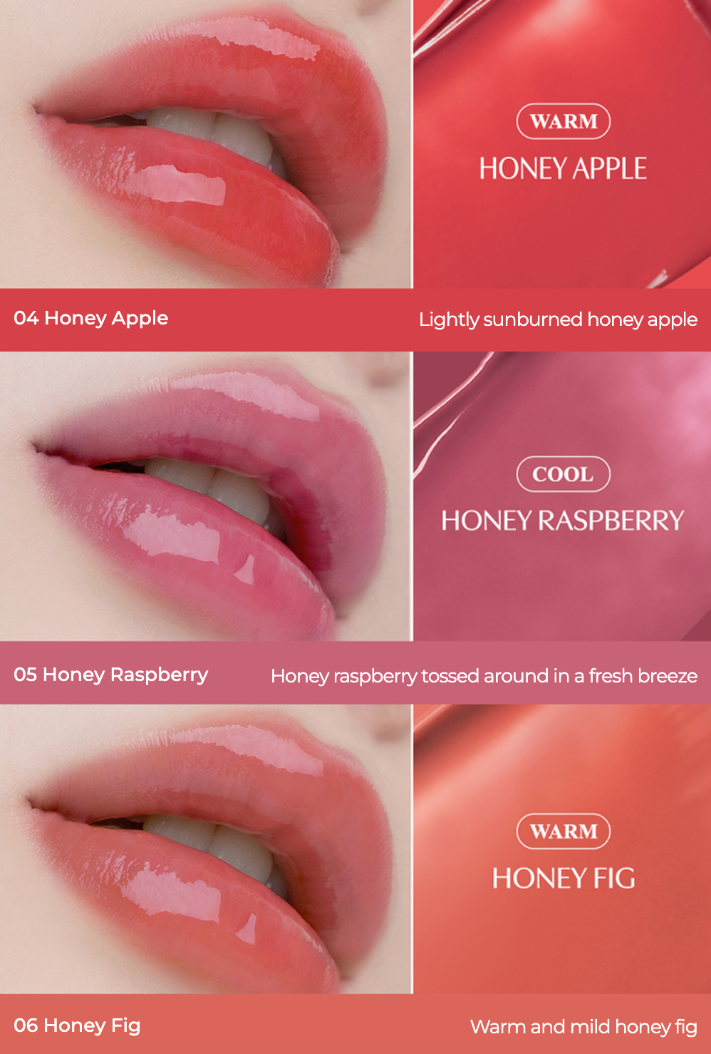 CLIO Crystal Glam Balm 3.2g (4colors)
