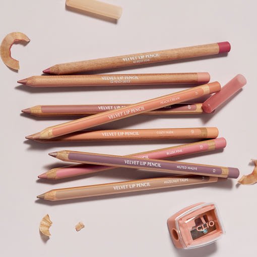 CLIO Velvet Lip Pencil 1.45g (+Sharpener) (8colors) - JOSEPH BEAUTY