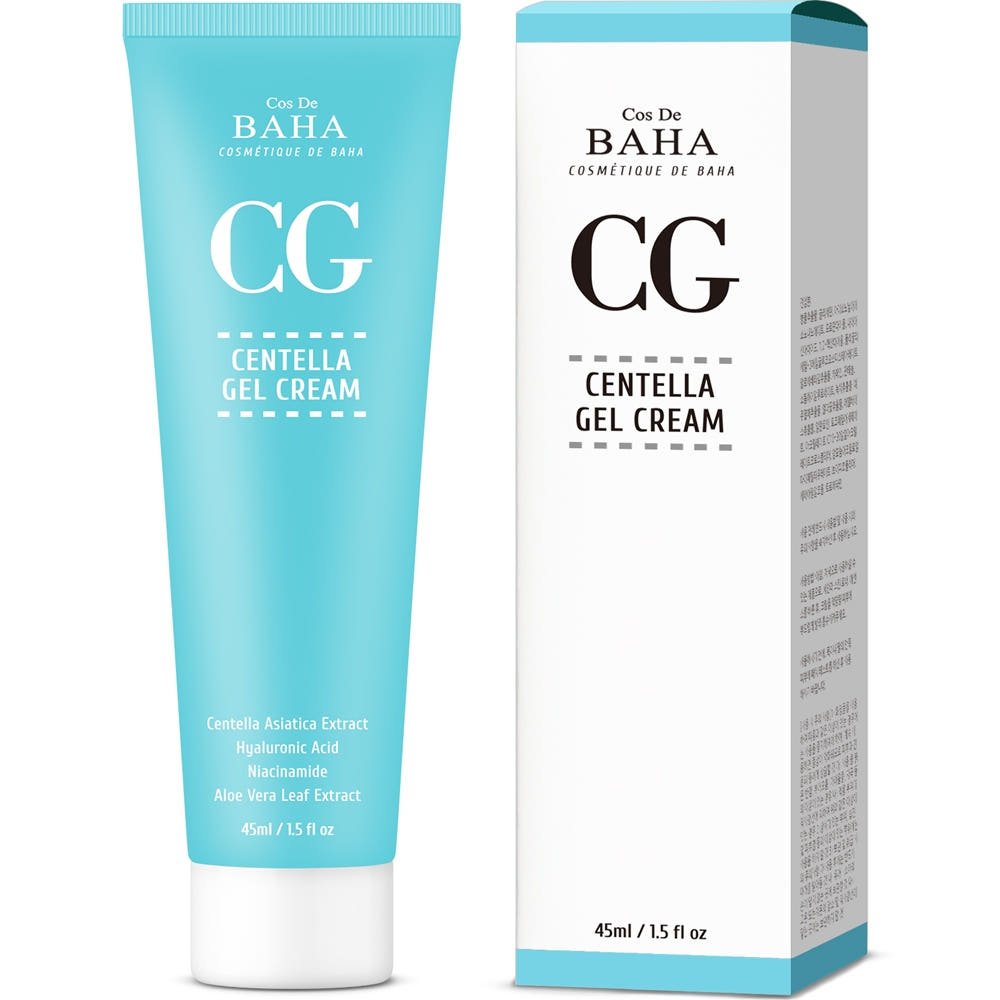 Cos De BAHA CG Centella Gel Cream 45ml - JOSEPH BEAUTY