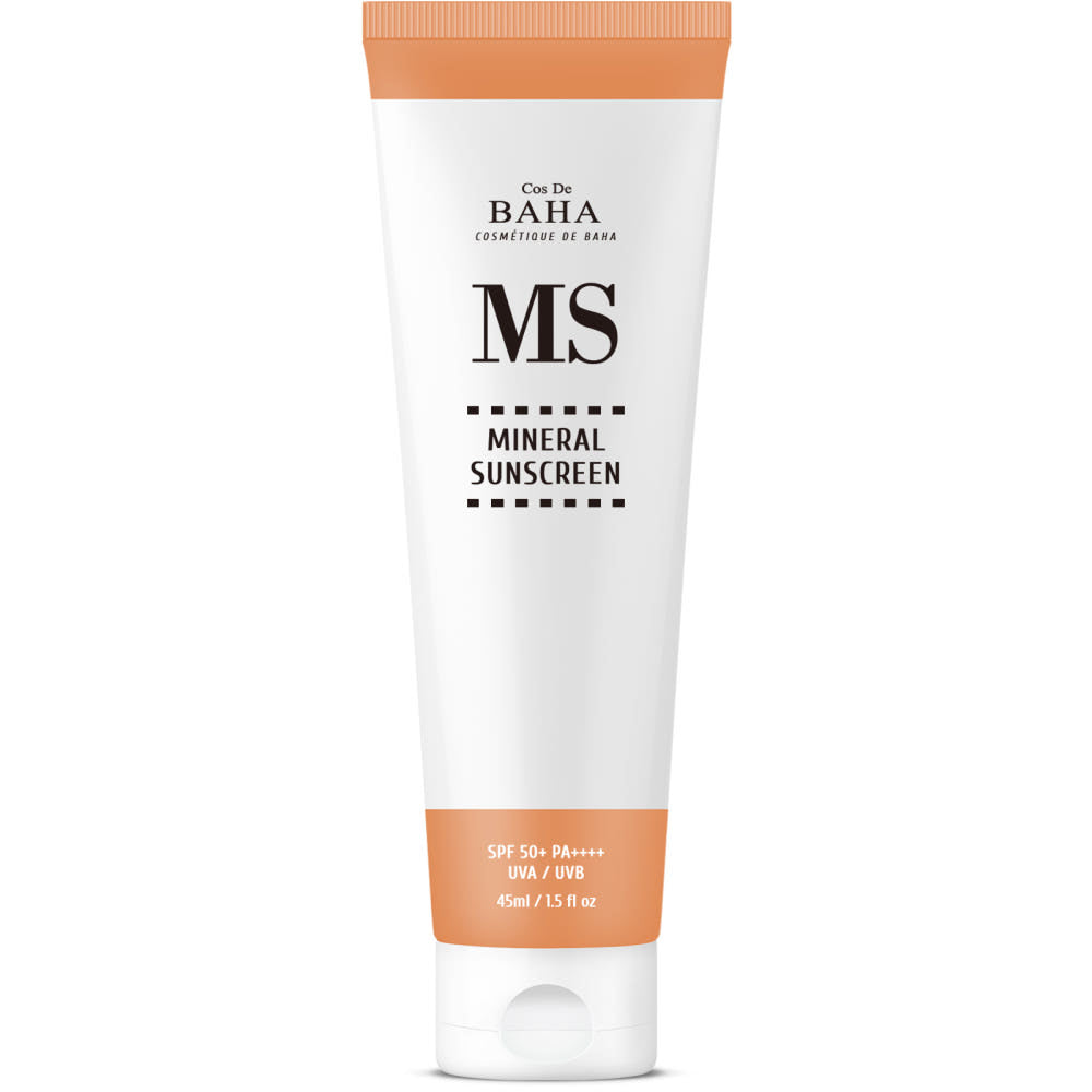 Cos De BAHA MS Hydrating Mineral Sunscreen SPF50+PA++++ 45ml