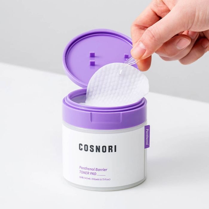 COSNORI Panthenol Barrier Toner Pad 140ml/60ea - JOSEPH BEAUTY