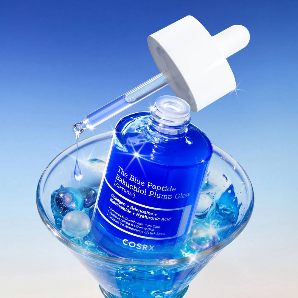 COSRX The Blue Peptide Bakuchiol Plump Glow Serum 50ml