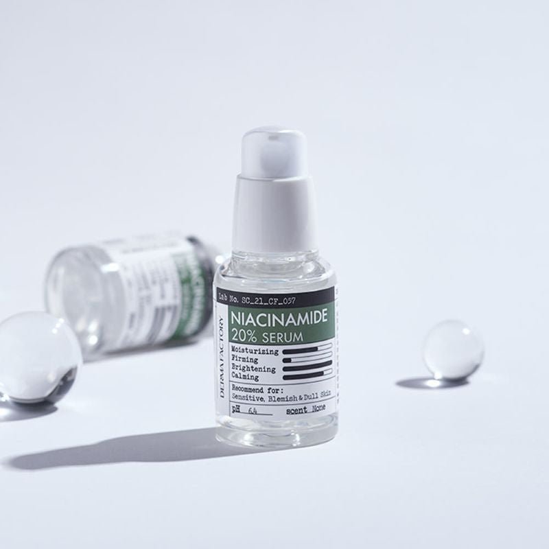 DERMA FACTORY Niacinamide 20% Serum 30ml - JOSEPH BEAUTY