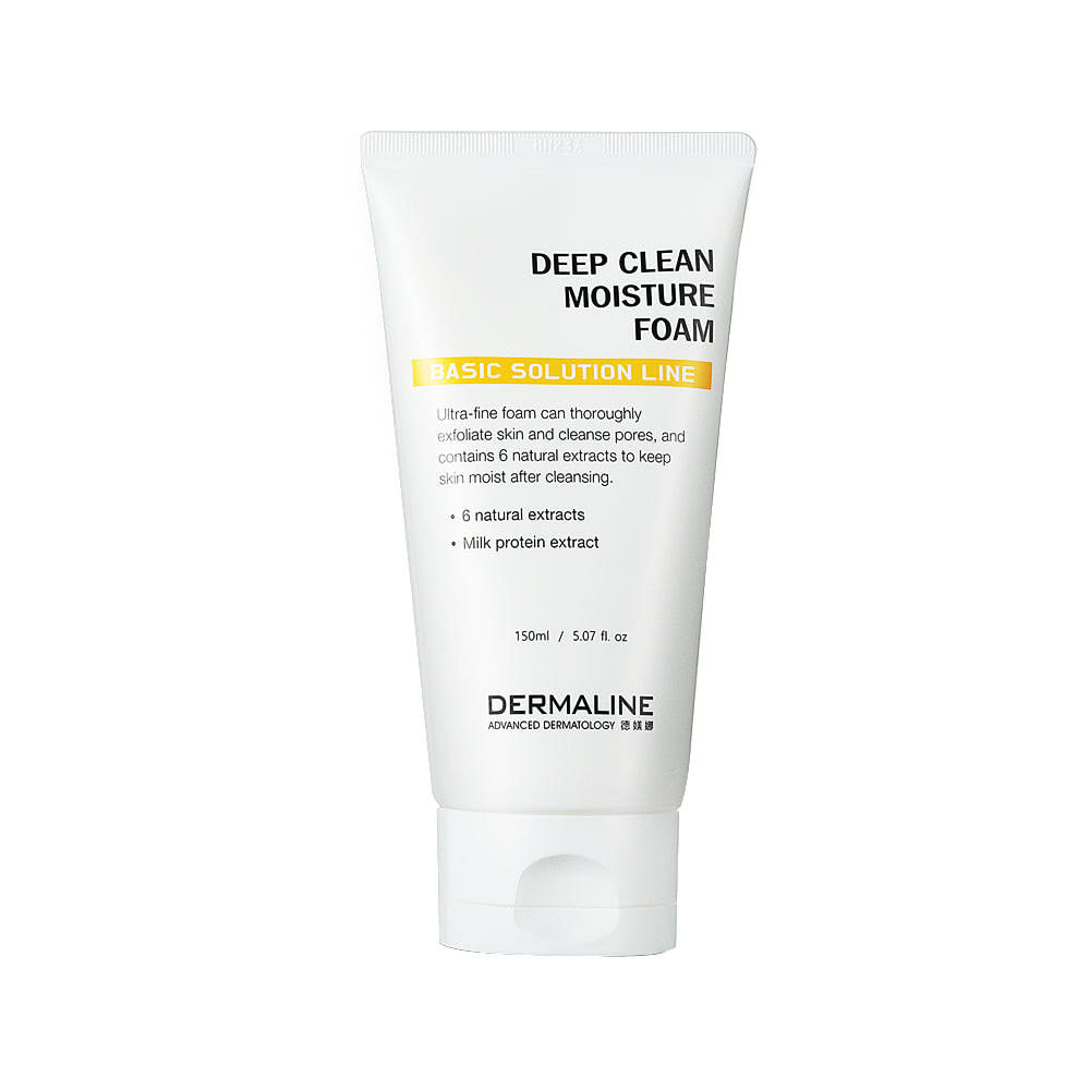 DERMALINE Deep Clean Moisture Foam 150g
