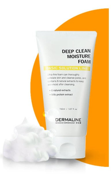 DERMALINE Deep Clean Moisture Foam 150g
