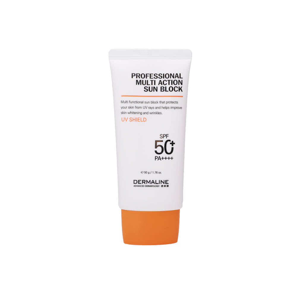 DERMALINE Professional Multi Action Sunblock SPF50+ PA+++ 50ml