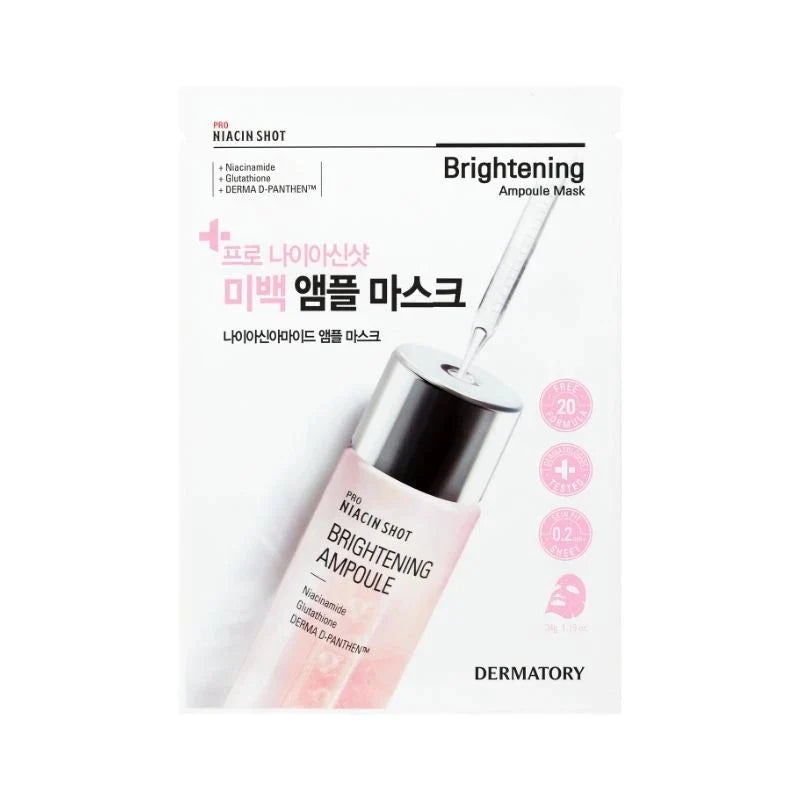 DERMATORY Pro Ampoule Shot Mask 34g X 10ea (4-type)
