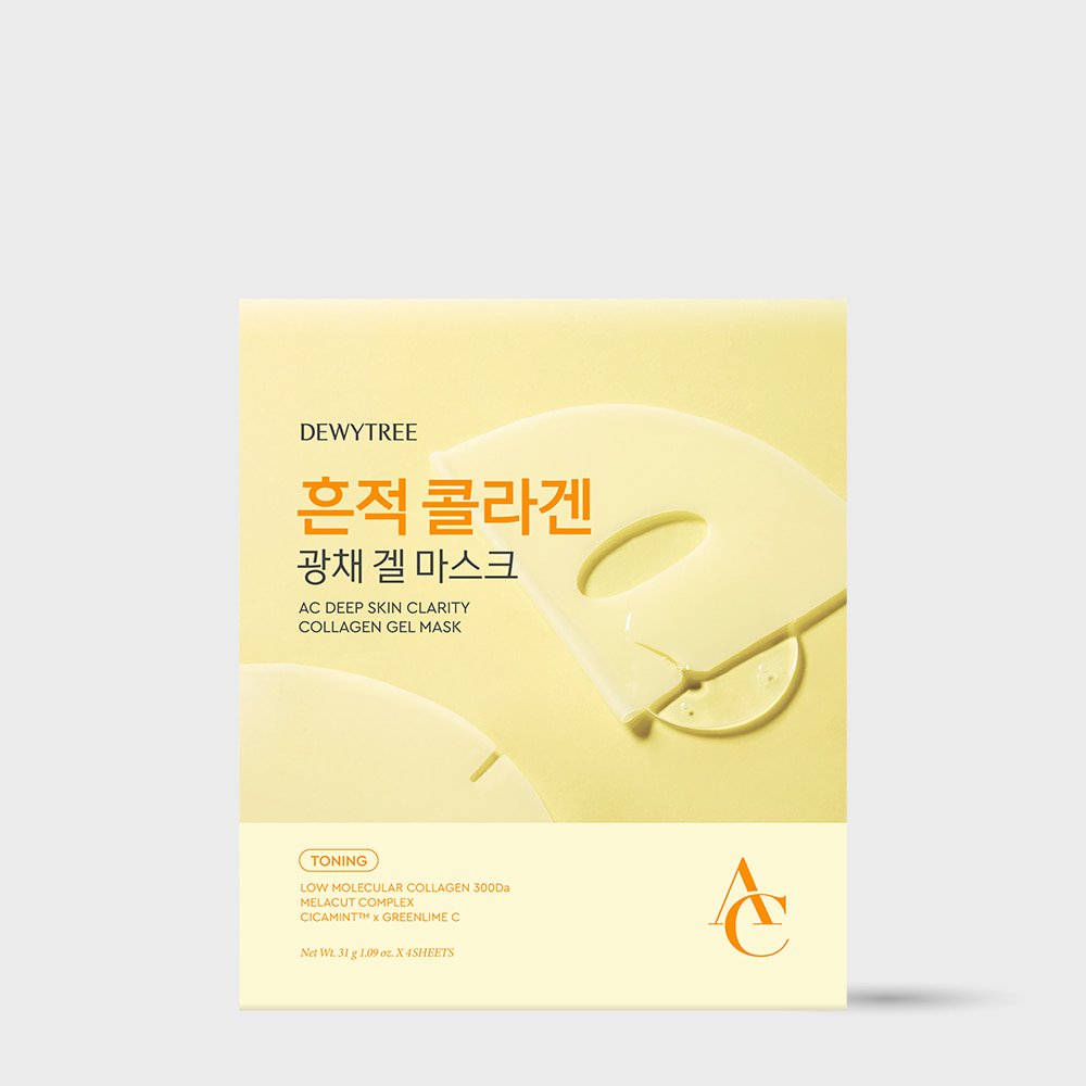 DEWYTREE AC Deep Skin Clarity Collagen Gel Mask 31g X 4ea
